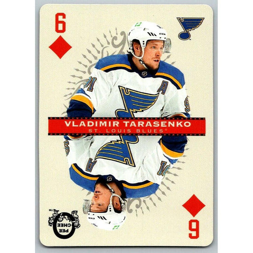 2021-22 O-Pee-Chee Playing Card (Upper Deck OPC) Vladimir Tarasenko St. Louis - Collectible Craze America