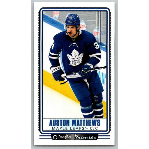 2021-22 O-Pee-Chee Premier Tallboys (Upper Deck OPC) Auston Matthews Toronto - Collectible Craze America