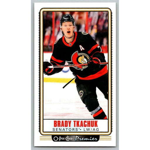 2021-22 O-Pee-Chee Premier Tallboys (Upper Deck OPC) Brady Tkachuk Ottawa - Collectible Craze America