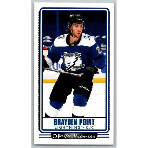 2021-22 O-Pee-Chee Premier Tallboys (Upper Deck OPC) Brayden Point Tampa Bay - Collectible Craze America