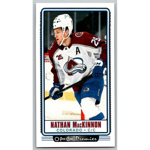 2021-22 O-Pee-Chee Premier Tallboys (Upper Deck OPC) Nathan MacKinnon Colorado - Collectible Craze America