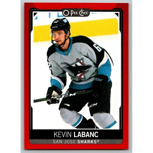 2021-22 O-Pee-Chee Red Border (UD OPC) Kevin Labanc San Jose Sharks #44 - Collectible Craze America