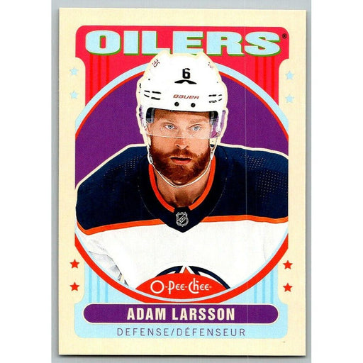 2021-22 O-Pee-Chee Retro (Upper Deck OPC) Adam Larsson Edmonton Oilers #101 - Collectible Craze America