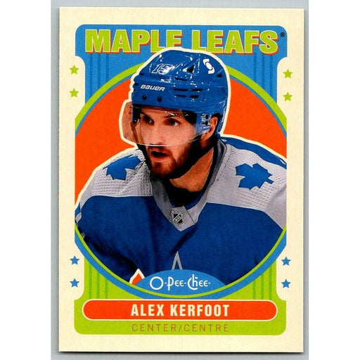 2021-22 O-Pee-Chee Retro (Upper Deck OPC) Alex Kerfoot Toronto Maple Leafs #434 - Collectible Craze America