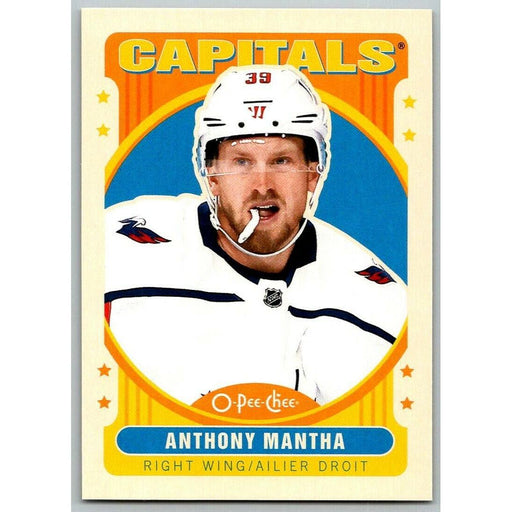 2021-22 O-Pee-Chee Retro (Upper Deck OPC) Anthony Mantha Washington Capitals - Collectible Craze America