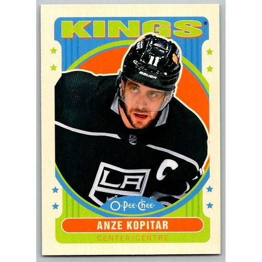 2021-22 O-Pee-Chee Retro (Upper Deck OPC) Anze Kopitar Los Angeles Kings #480 - Collectible Craze America