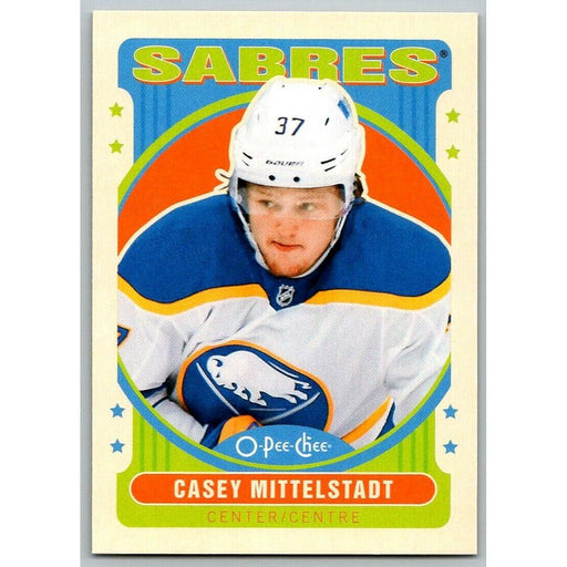 2021-22 O-Pee-Chee Retro (Upper Deck OPC) Casey Mittelstadt Buffalo Sabres #465 - Collectible Craze America