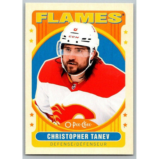 2021-22 O-Pee-Chee Retro (Upper Deck OPC) Christopher Tanev Calgary Flames #208 - Collectible Craze America