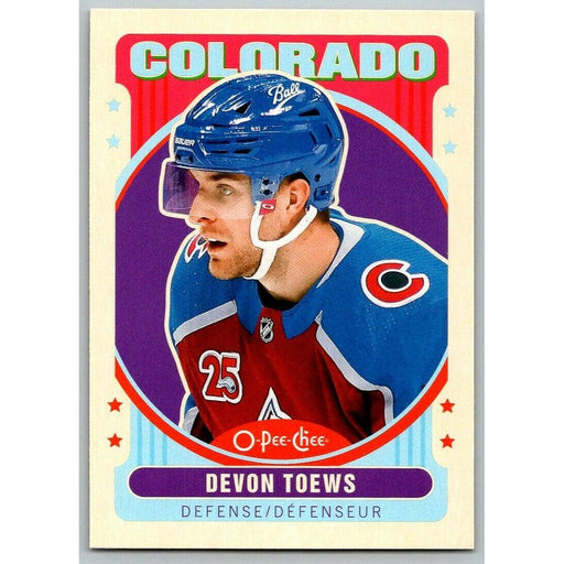 2021-22 O-Pee-Chee Retro (Upper Deck OPC) Devon Toews New York Islanders #117 - Collectible Craze America