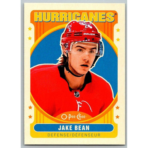 2021-22 O-Pee-Chee Retro (Upper Deck OPC) Jake Bean Carolina Hurricanes #322 - Collectible Craze America