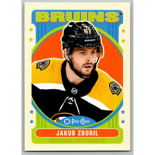 2021-22 O-Pee-Chee Retro (Upper Deck OPC) Jakub Zboril Boston Bruins #446 - Collectible Craze America