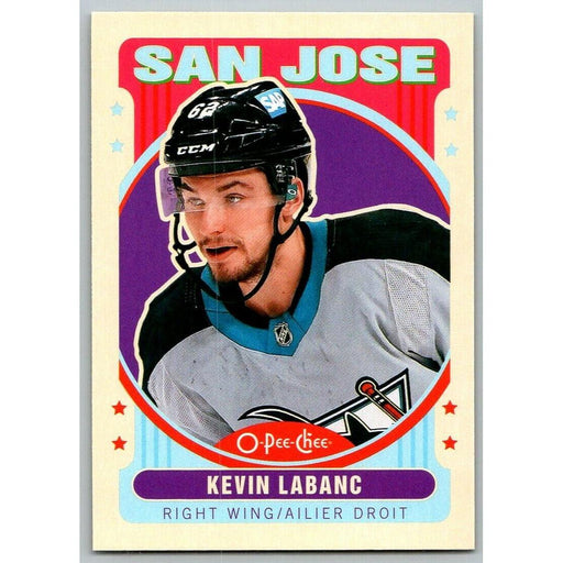 2021-22 O-Pee-Chee Retro (Upper Deck OPC) Kevin Labanc San Jose Sharks #44 - Collectible Craze America