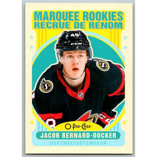 2021-22 O-Pee-Chee Retro (Upper Deck OPC) Marquee Rookies Jacob Bernard-Docker - Collectible Craze America