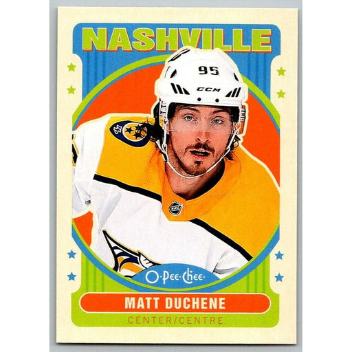 2021-22 O-Pee-Chee Retro (Upper Deck OPC) Matt Duchene Nashville Predators #483 - Collectible Craze America