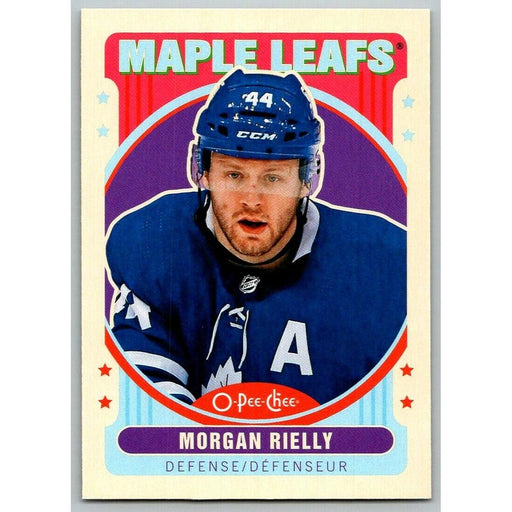 2021-22 O-Pee-Chee Retro (Upper Deck OPC) Morgan Rielly Toronto Maple Leafs #177 - Collectible Craze America