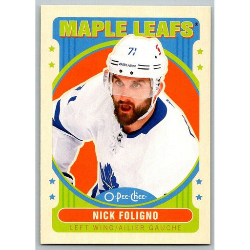2021-22 O-Pee-Chee Retro (Upper Deck OPC) Nick Foligno Toronto Maple Leafs #439 - Collectible Craze America