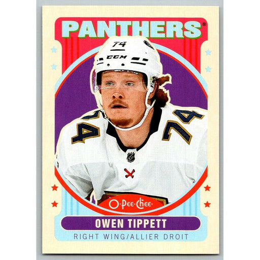 2021-22 O-Pee-Chee Retro (Upper Deck OPC) Owen Tippett Florida Panthers #181 - Collectible Craze America