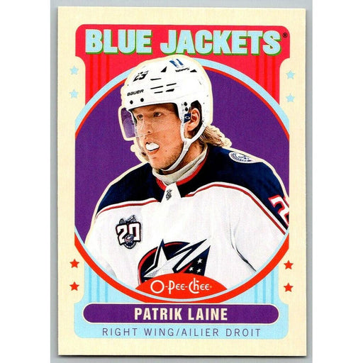 2021-22 O-Pee-Chee Retro (Upper Deck OPC) Patrik Laine Columbus Blue Jackets #32 - Collectible Craze America