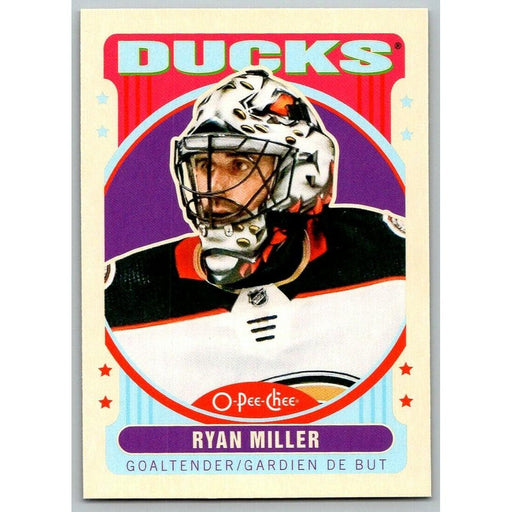 2021-22 O-Pee-Chee Retro (Upper Deck OPC) Ryan Miller Anaheim Ducks #175 - Collectible Craze America