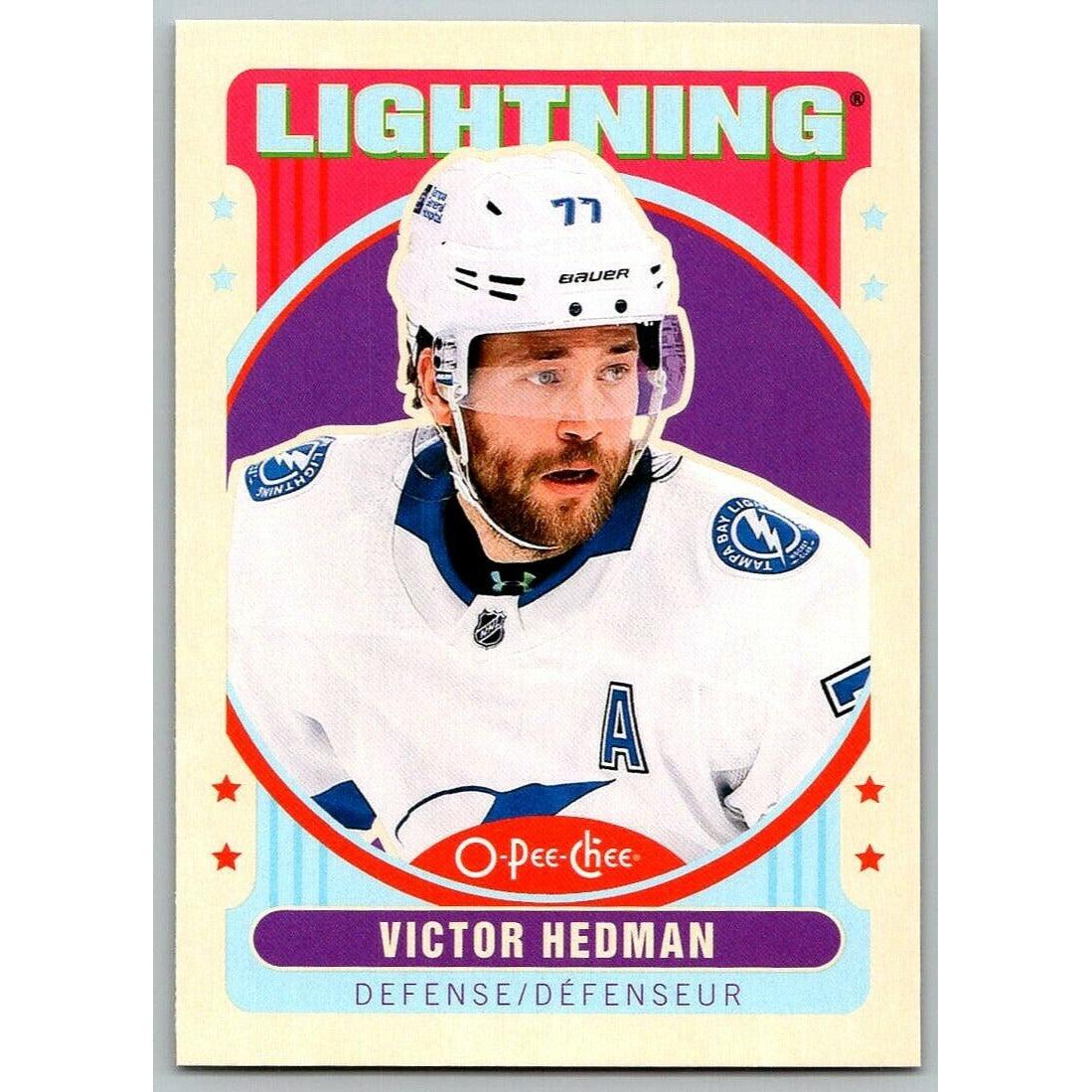 Victor Hedman Hockey Paper Poster Lightning - Victor Hedman - Long