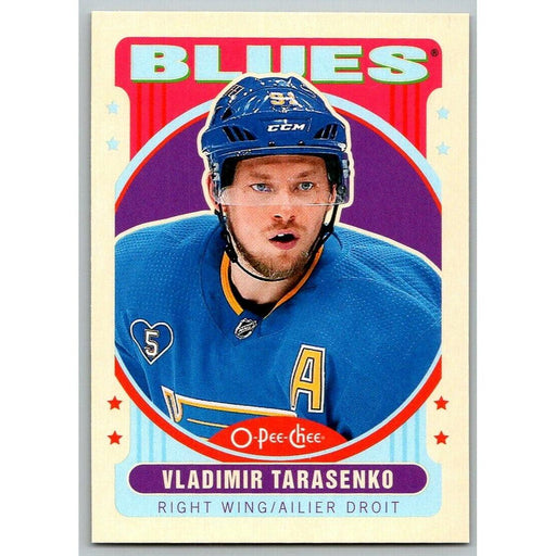 2021-22 O-Pee-Chee Retro (Upper Deck OPC) Vladimir Tarasenko St. Louis Blues #28 - Collectible Craze America