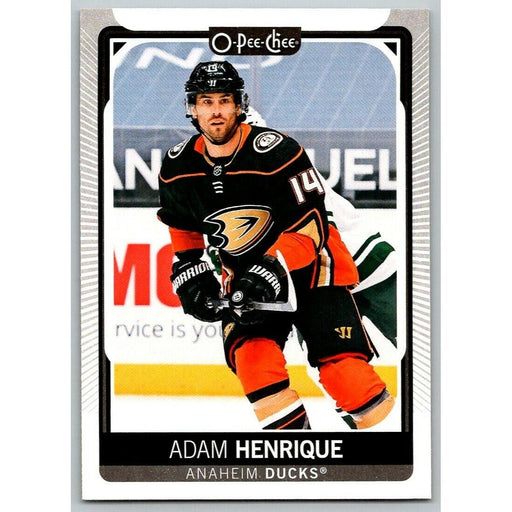 2021-22 O-Pee-Chee (Upper Deck OPC) Adam Henrique Anaheim Ducks #212 - Collectible Craze America