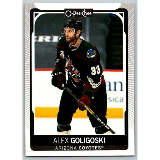 2021-22 O-Pee-Chee (Upper Deck OPC) Alex Goligoski Arizona Coyotes #391 - Collectible Craze America