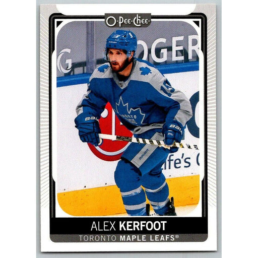 2021-22 O-Pee-Chee (Upper Deck OPC) Alex Kerfoot Toronto Maple Leafs #434 - Collectible Craze America