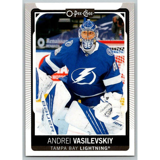 2021-22 O-Pee-Chee (Upper Deck OPC) Andrei Vasilevskiy Tampa Bay Lightning #33 - Collectible Craze America