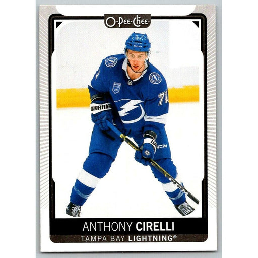 2021-22 O-Pee-Chee (Upper Deck OPC) Anthony Cirelli Tampa Bay Lightning #317 - Collectible Craze America