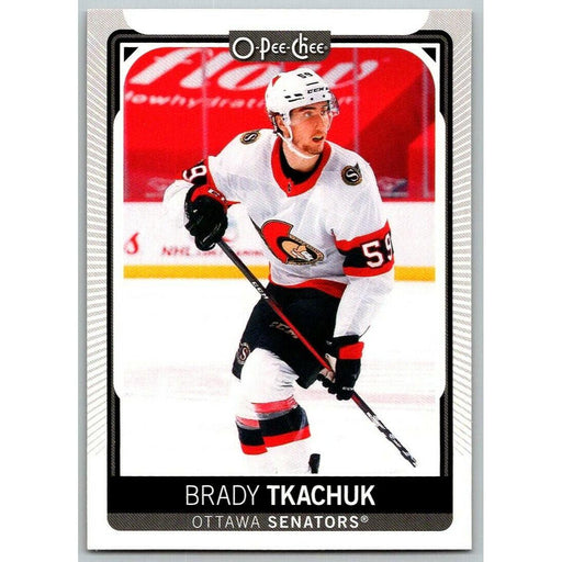 2021-22 O-Pee-Chee (Upper Deck OPC) Brady Tkachuk Ottawa Senators #339 - Collectible Craze America