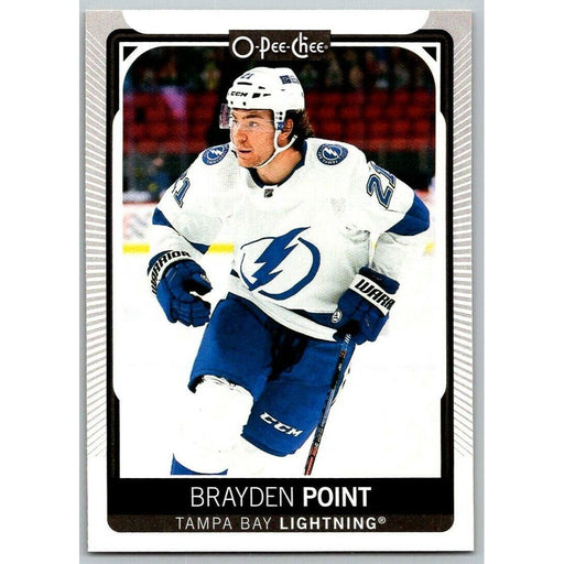 2021-22 O-Pee-Chee (Upper Deck OPC) Brayden Point Tampa Bay Lightning #351 - Collectible Craze America