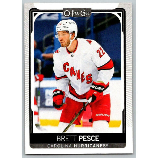 2021-22 O-Pee-Chee (Upper Deck OPC) Brett Pesce Carolina Hurricanes #220 - Collectible Craze America