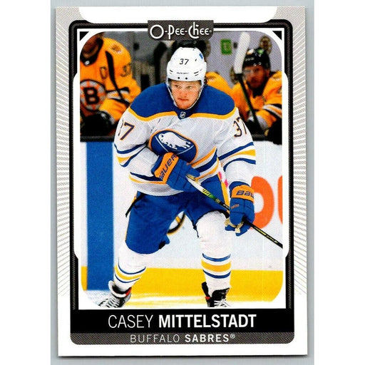 2021-22 O-Pee-Chee (Upper Deck OPC) Casey Mittelstadt Buffalo Sabres #465 - Collectible Craze America