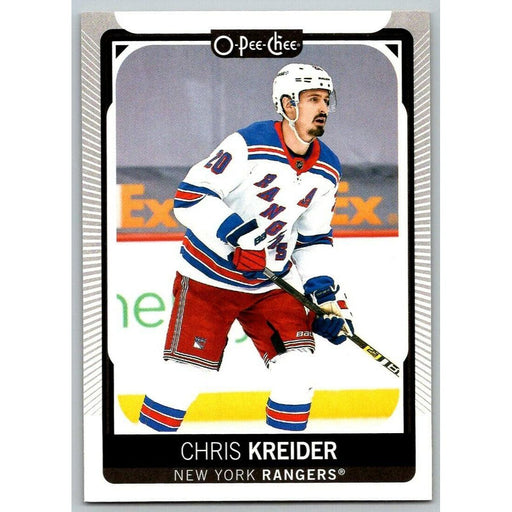 2021-22 O-Pee-Chee (Upper Deck OPC) Chris Kreider New York Rangers #41 - Collectible Craze America