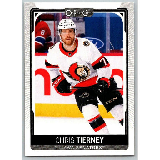 2021-22 O-Pee-Chee (Upper Deck OPC) Chris Tierney Ottawa Senators #264 - Collectible Craze America