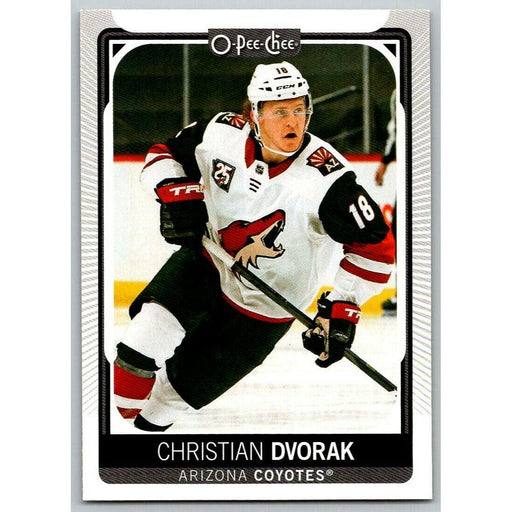 2021-22 O-Pee-Chee (Upper Deck OPC) Christian Dvorak Arizona Coyotes #365 - Collectible Craze America