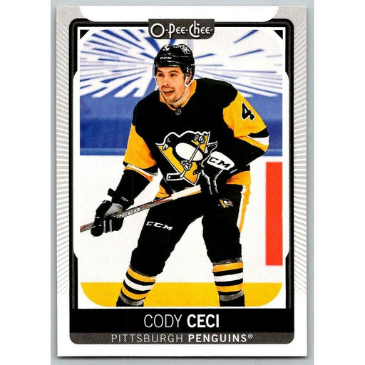 2021-22 O-Pee-Chee (Upper Deck OPC) Cody Ceci Pittsburgh Penguins #405 - Collectible Craze America