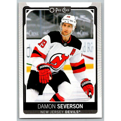 2021-22 O-Pee-Chee (Upper Deck OPC) Damon Severson New Jersey Devils #415 - Collectible Craze America