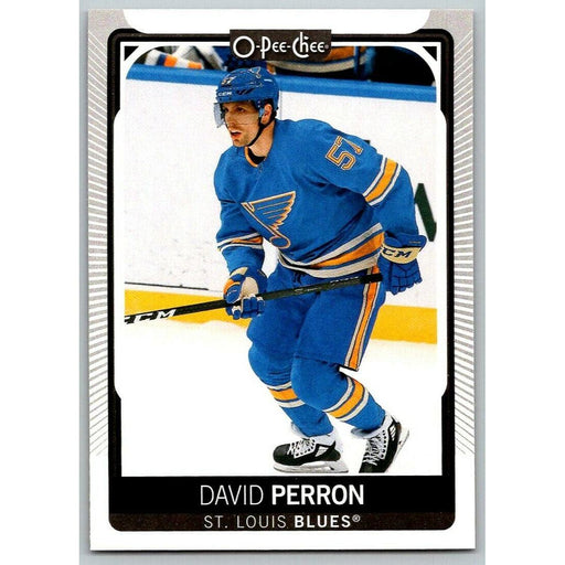 2021-22 O-Pee-Chee (Upper Deck OPC) David Perron St. Louis Blues #372 - Collectible Craze America