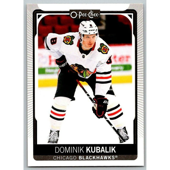 2021-22 O-Pee-Chee (Upper Deck OPC) Dominik Kubalik Chicago Blackhawks #87 - Collectible Craze America