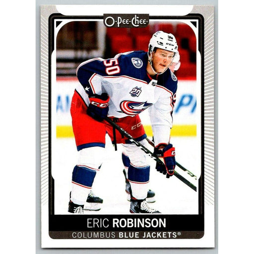 2021-22 O-Pee-Chee (Upper Deck OPC) Eric Robinson Columbus Blue Jackets #102 - Collectible Craze America