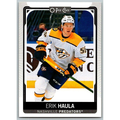 2021-22 O-Pee-Chee (Upper Deck OPC) Erik Haula Nashville Predators #145 - Collectible Craze America