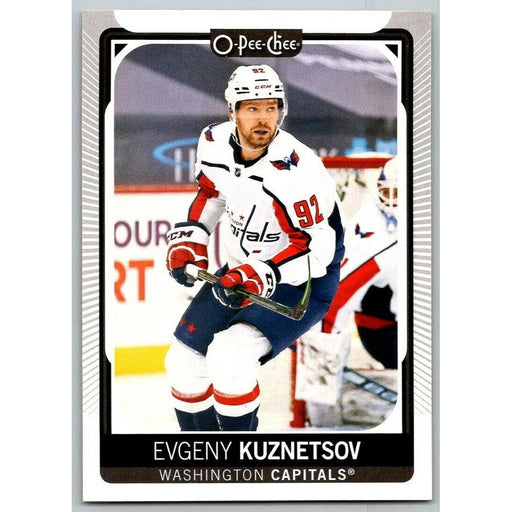 2021-22 O-Pee-Chee (Upper Deck OPC) Evgeny Kuznetsov Washington Capitals #433 - Collectible Craze America