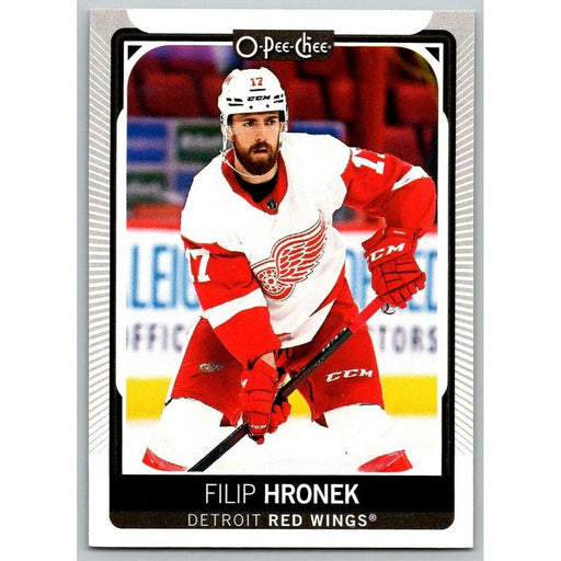 2021-22 O-Pee-Chee (Upper Deck OPC) Filip Hronek Detroit Red Wings #216 - Collectible Craze America