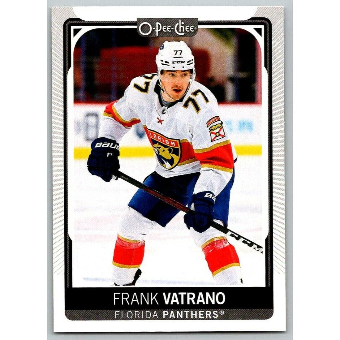 2021-22 OPC O-Pee-Chee Blue Border #315 Frank Vatrano - Florida Panthers