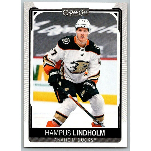 2021-22 O-Pee-Chee (Upper Deck OPC) Hampus Lindholm Anaheim Ducks #89 - Collectible Craze America