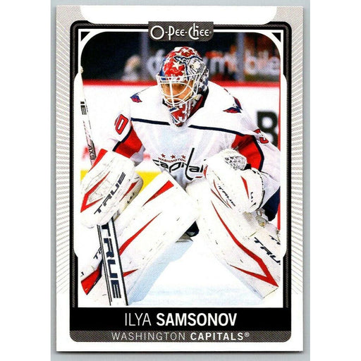 2021-22 O-Pee-Chee (Upper Deck OPC) Ilya Samsonov Washington Capitals #235 - Collectible Craze America