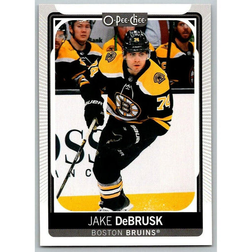 2021-22 O-Pee-Chee (Upper Deck OPC) Jake DeBrusk Boston Bruins #204 - Collectible Craze America