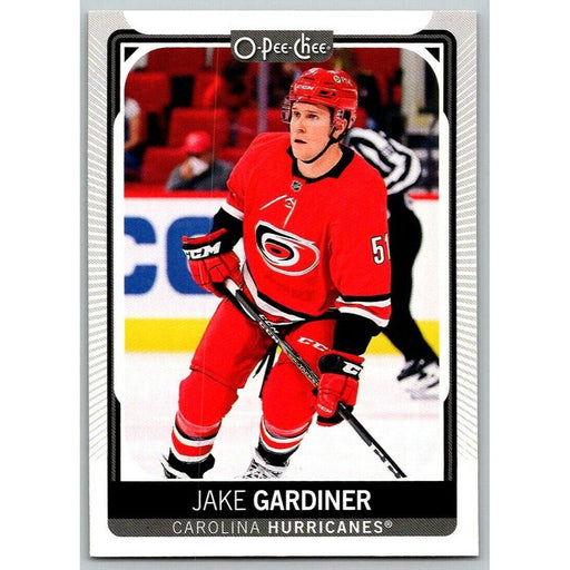 2021-22 O-Pee-Chee (Upper Deck OPC) Jake Gardiner Carolina Hurricanes #479 - Collectible Craze America